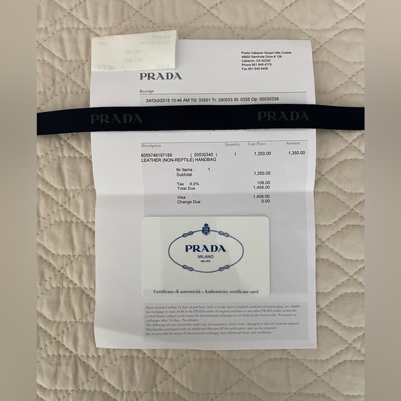 Prada soft leather handbag - Picture 14 of 16